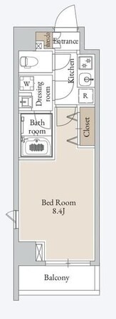 CAVANA清澄の物件間取画像